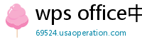 wps office中文官网